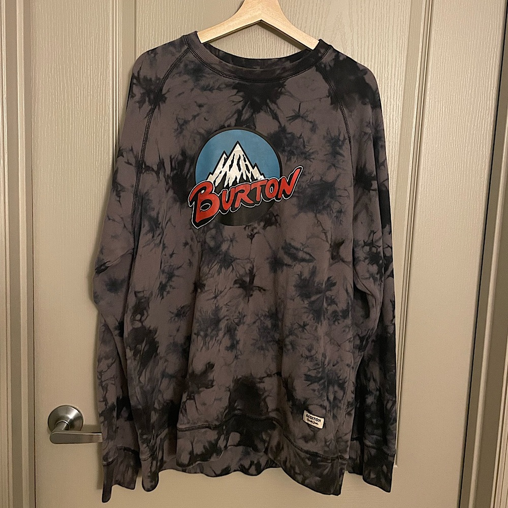 Burton XL Men’s Sweatshirt Grey/Black